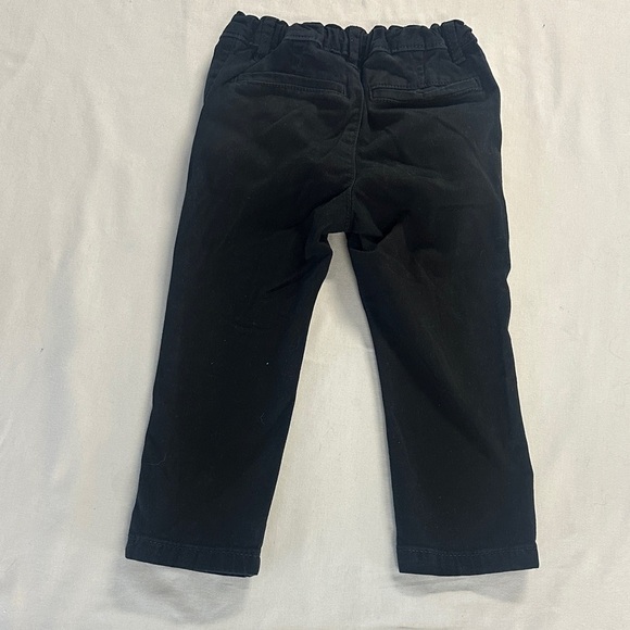 The Children's Place - Black Elastic Waist Pants - Picture 3 of 4